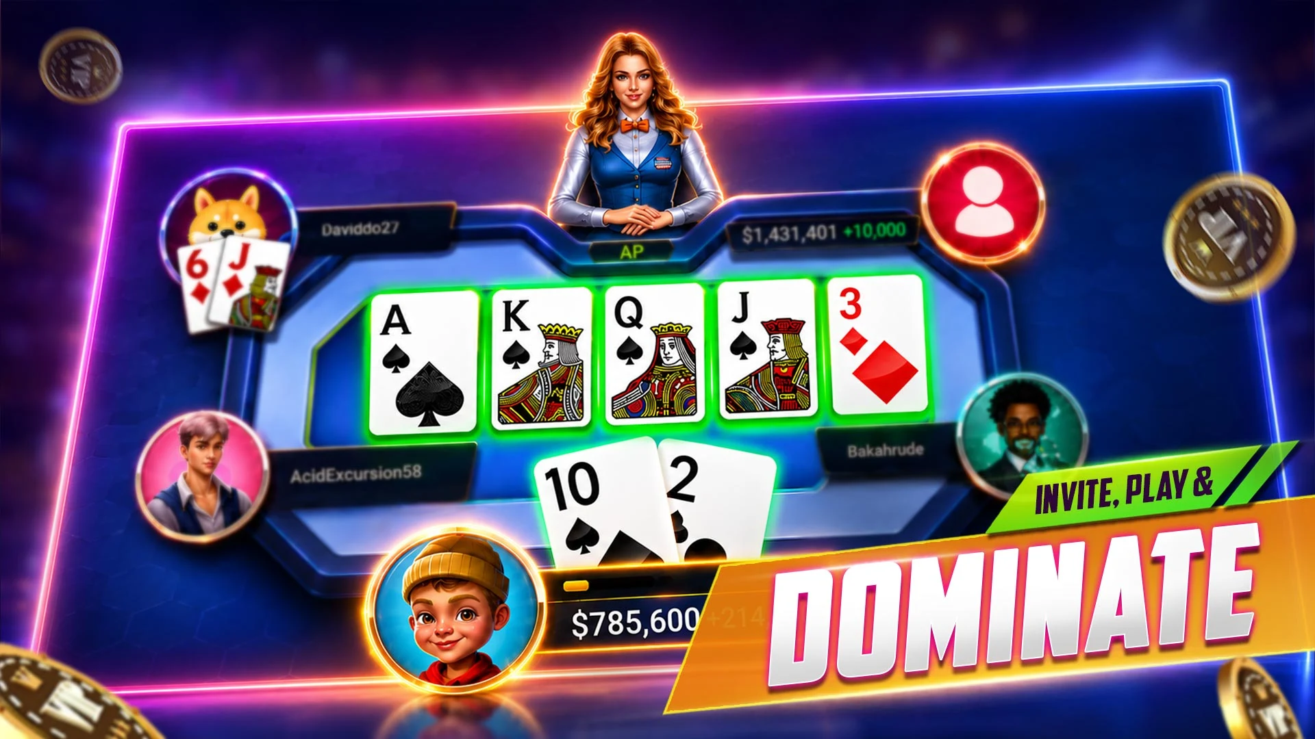 Texas Holdem - Poker Legends screenshot