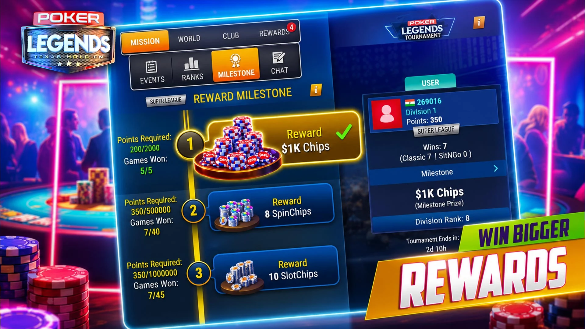 Texas Holdem - Poker Legends screenshot
